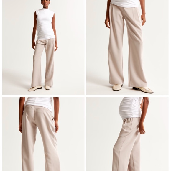 Maternity A&F Sloane Tailored Pant - Picture 1 of 2
